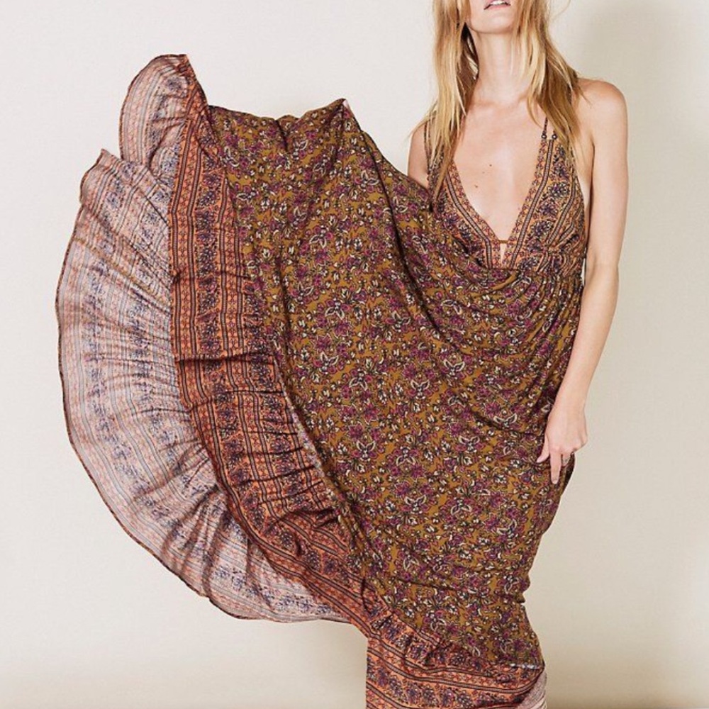 Rhythm of Love FP Maxi Dress, Size Small